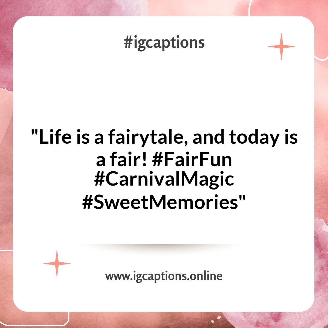 Cute Instagram Captions for Fairs: Embracing the Spirit of Fun and Adventure Cute Instagram Captions for Fairs: Embracing the Spirit of Fun and Adventure