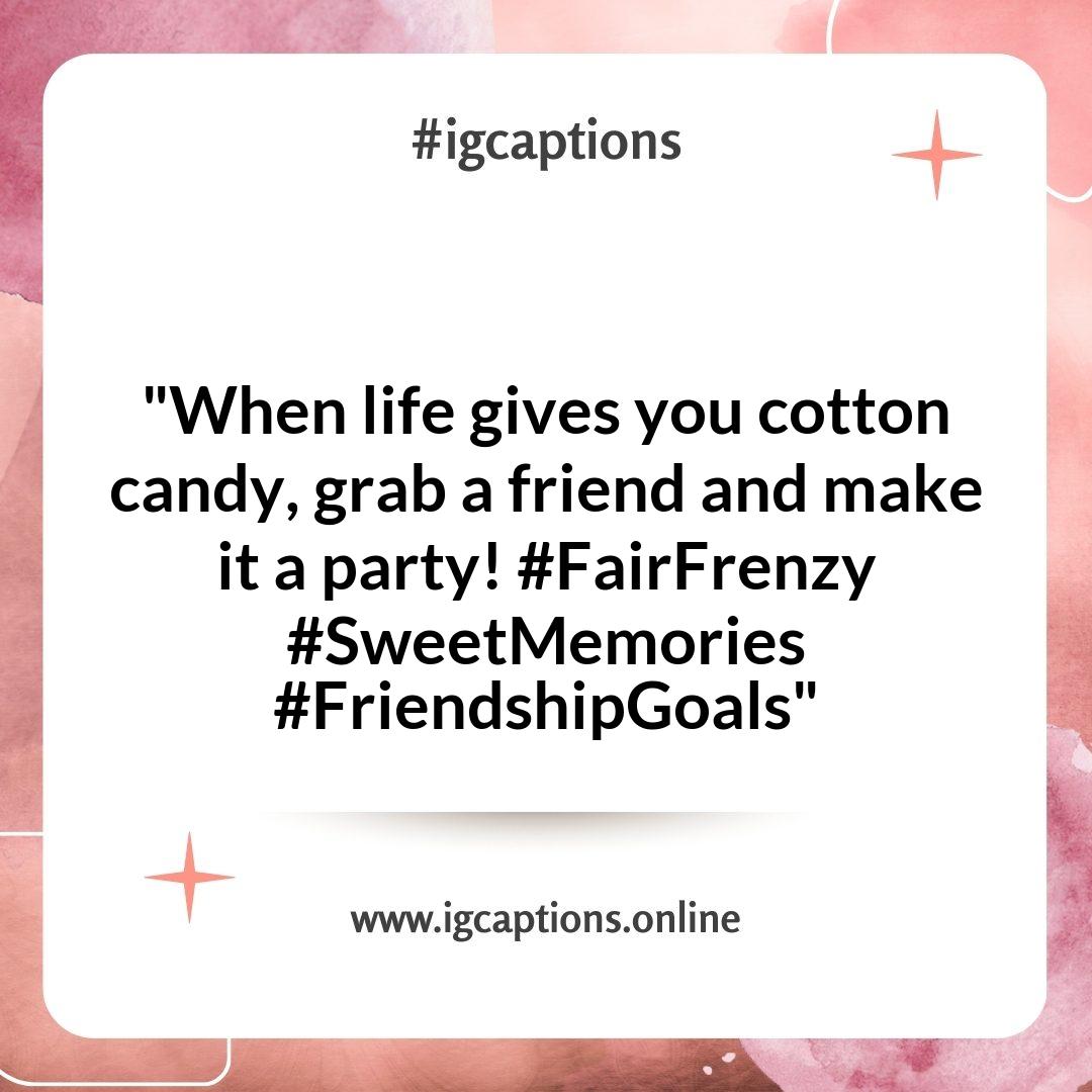 Funny Fair Instagram Captions for Friends: Making Memories with Laughter Funny Fair Instagram Captions for Friends: Making Memories with Laughter