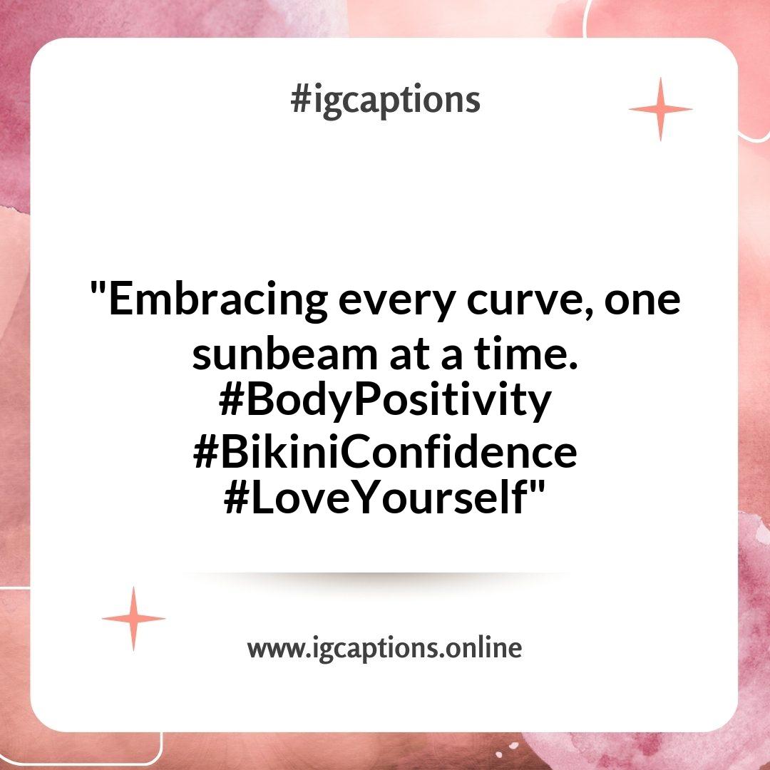 Inspirational Bikini Captions for Instagram: Confidence in Every Curve Inspirational Bikini Captions for Instagram: Confidence in Every Curve