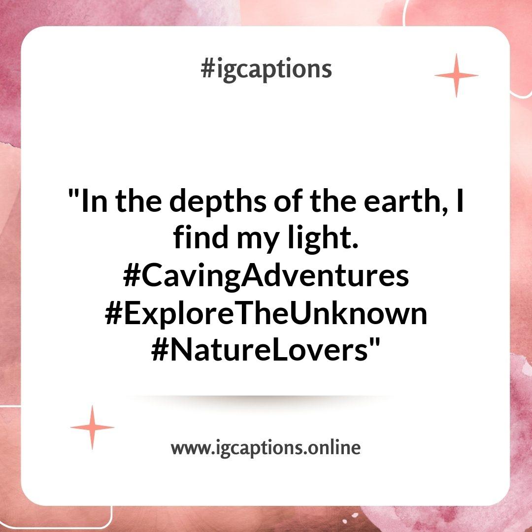 Light Up the Dark: Inspirational Caving Instagram Captions Light Up the Dark: Inspirational Caving Instagram Captions