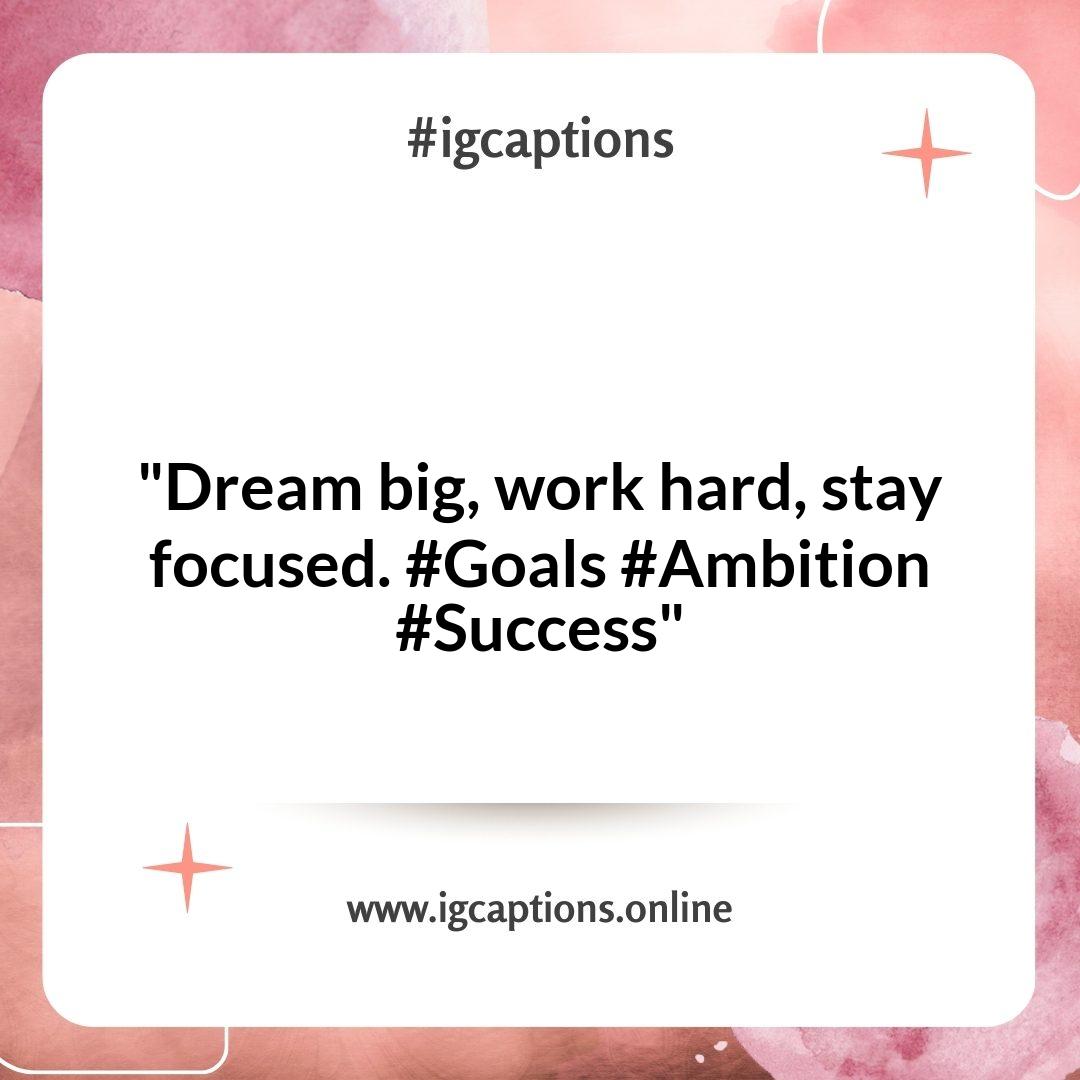 Setting the Bar High: Inspiring Goals Instagram Captions for Guys Setting the Bar High: Inspiring Goals Instagram Captions for Guys