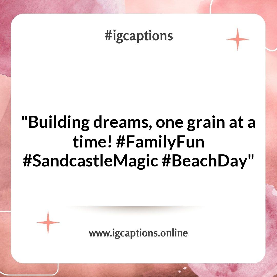 The Best Sandcastle Building Instagram Captions for Family Fun Days The Best Sandcastle Building Instagram Captions for Family Fun Days