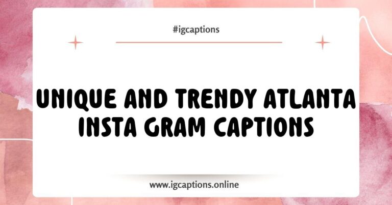 Colorful collage of popular Atlanta Instagram captions displayed on a vibrant background, featuring phrases like 'Exploring the ATL', 'Southern charm in every corner', and 'Living my best life in Atlanta'. Perfect for enhancing your social media posts with creative and engaging captions that capture the essence of Atlanta.