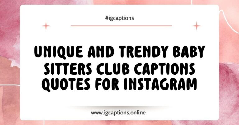 Creative Instagram captions featuring inspiring quotes from The Baby-Sitters Club, perfect for fans sharing their favorite moments and memories. Discover relatable and uplifting phrases that celebrate friendship and childhood adventures, ideal for enhancing your social media posts.