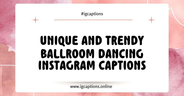 Elegant ballroom dancers in mid-performance, showcasing their grace and style. Captured moments perfect for Instagram, featuring popular captions like 'Dancing through life one step at a time' and 'Find your rhythm on the dance floor.' This image embodies the beauty of ballroom dancing and inspires captivating Instagram captions.