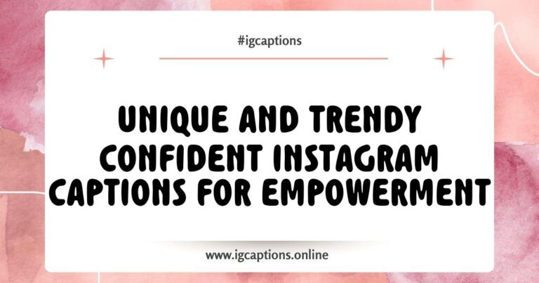 Empowering image featuring a diverse group of women confidently posing together, symbolizing strength and unity, with Instagram captions like 'Empower your journey' and 'Confidence is my best accessory' displayed artistically. This visual inspires followers to embrace their individuality and share confident Instagram captions for empowerment.