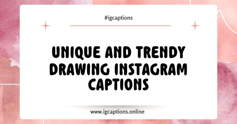 Colorful illustration showcasing creative Instagram captions, featuring phrases like 'Living my best life', 'Chasing dreams', and 'Good vibes only', highlighting the art of drawing engaging captions for social media posts.