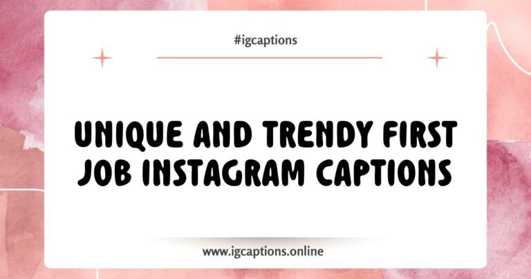 Image featuring a colorful graphic with inspirational quotes for first job Instagram captions, including phrases like 'New beginnings, new adventures' and 'Cheers to my first job!' showcasing excitement and positivity about starting a career.