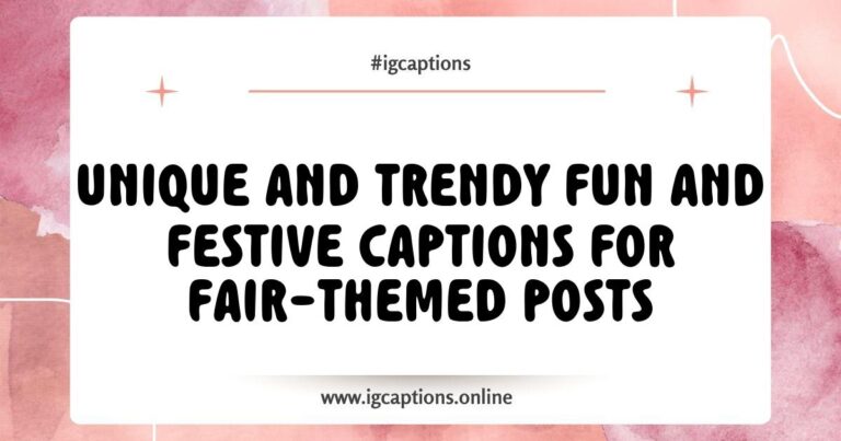 Colorful fair-themed image showcasing vibrant rides and joyful crowds, ideal for Instagram posts. Includes fun and festive captions like 'Life is a carnival, enjoy the ride!' and 'Savoring sweet moments at the fair!' to enhance your social media engagement.