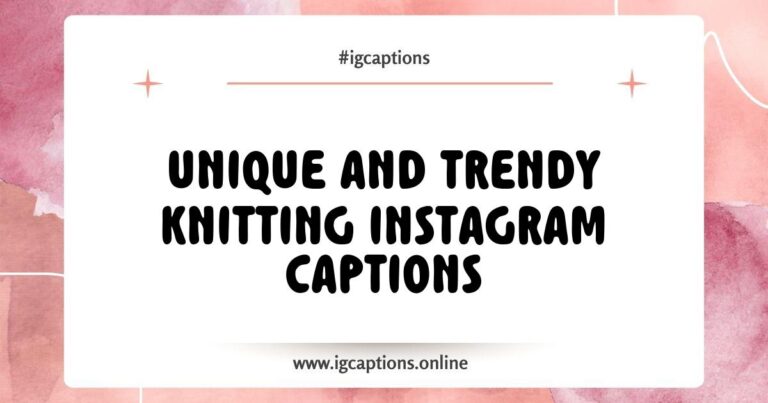 Colorful knitted sweater displayed on a cozy couch with a caption overlay reading 'Warm stitches, warm hearts - share your knitting journey on Instagram!' Perfect for knitting enthusiasts looking for inspiration and creative Instagram captions related to knitting.