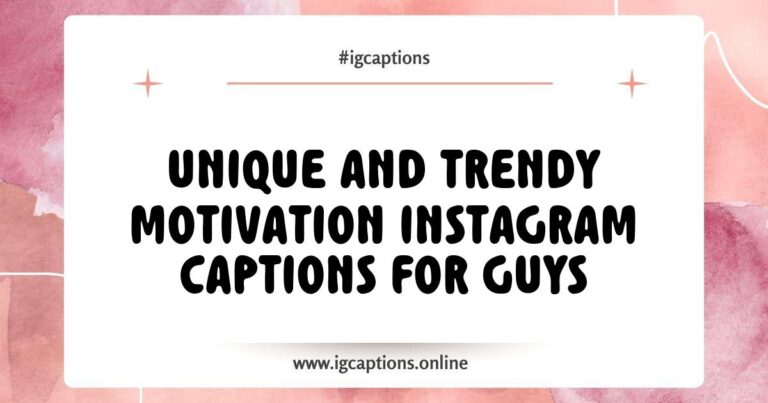 Motivational Instagram captions for guys displayed on a stylish background, featuring phrases like 'Chase your dreams', 'Stay focused and never give up', and 'Success starts with self-belief'. Perfect for inspiring men to enhance their social media presence with powerful motivation.