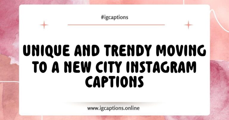 Creative Instagram captions for moving to a new city, featuring a photo of a person joyfully unpacking boxes in a vibrant urban setting, capturing the excitement of a fresh start and new adventures.