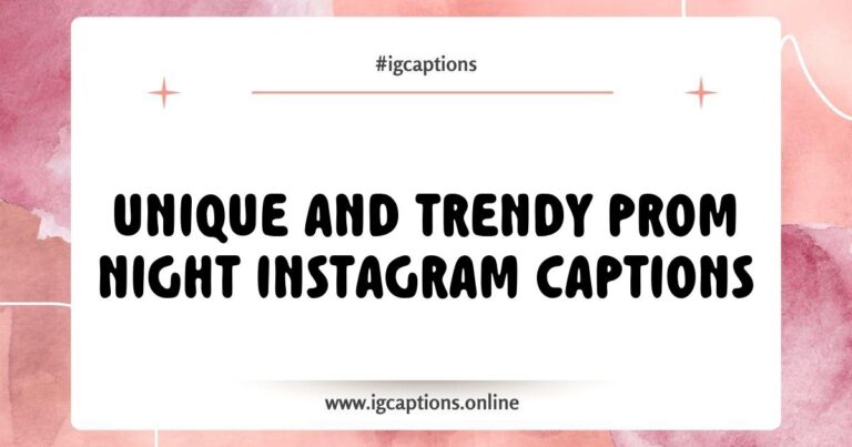 Stylish group of friends celebrating prom night, showcasing fun Prom Night Instagram captions like 'Dancing the night away!' and 'Making memories that last a lifetime!' This vibrant image captures the essence of prom with laughter, elegant outfits, and joyful moments.