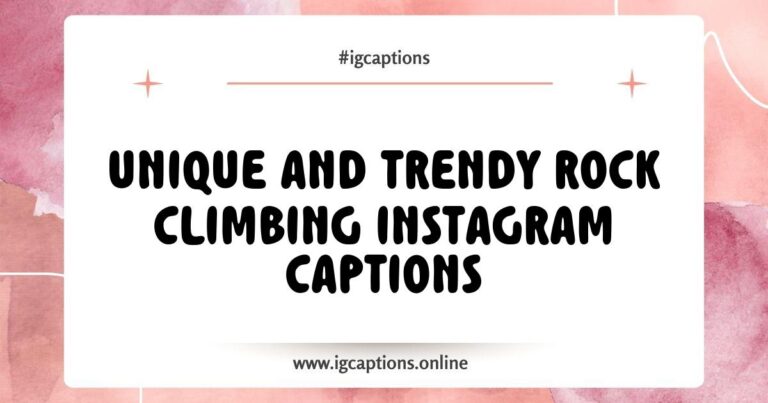Image of a climber scaling a rugged rock face, showcasing determination and adventure, with the caption 'Conquering new heights, one climb at a time. #RockClimbing #AdventureAwaits' highlighting the spirit of rock climbing and perfect for inspiring Instagram captions.