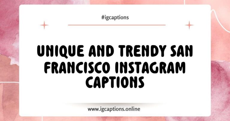 Colorful sunset over the Golden Gate Bridge with the text overlay: 'Chasing sunsets and city vibes. #SanFranciscoInstagramCaptions' - A perfect backdrop for your favorite San Francisco Instagram captions, showcasing the iconic skyline and vibrant atmosphere of the city.
