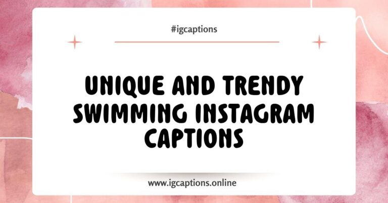 Colorful beach scene with a person diving into clear blue water, showcasing popular swimming Instagram captions like 'Life's better in a swimsuit' and 'Just keep swimming' written artistically in the sand. Perfect inspiration for your summer swim posts!