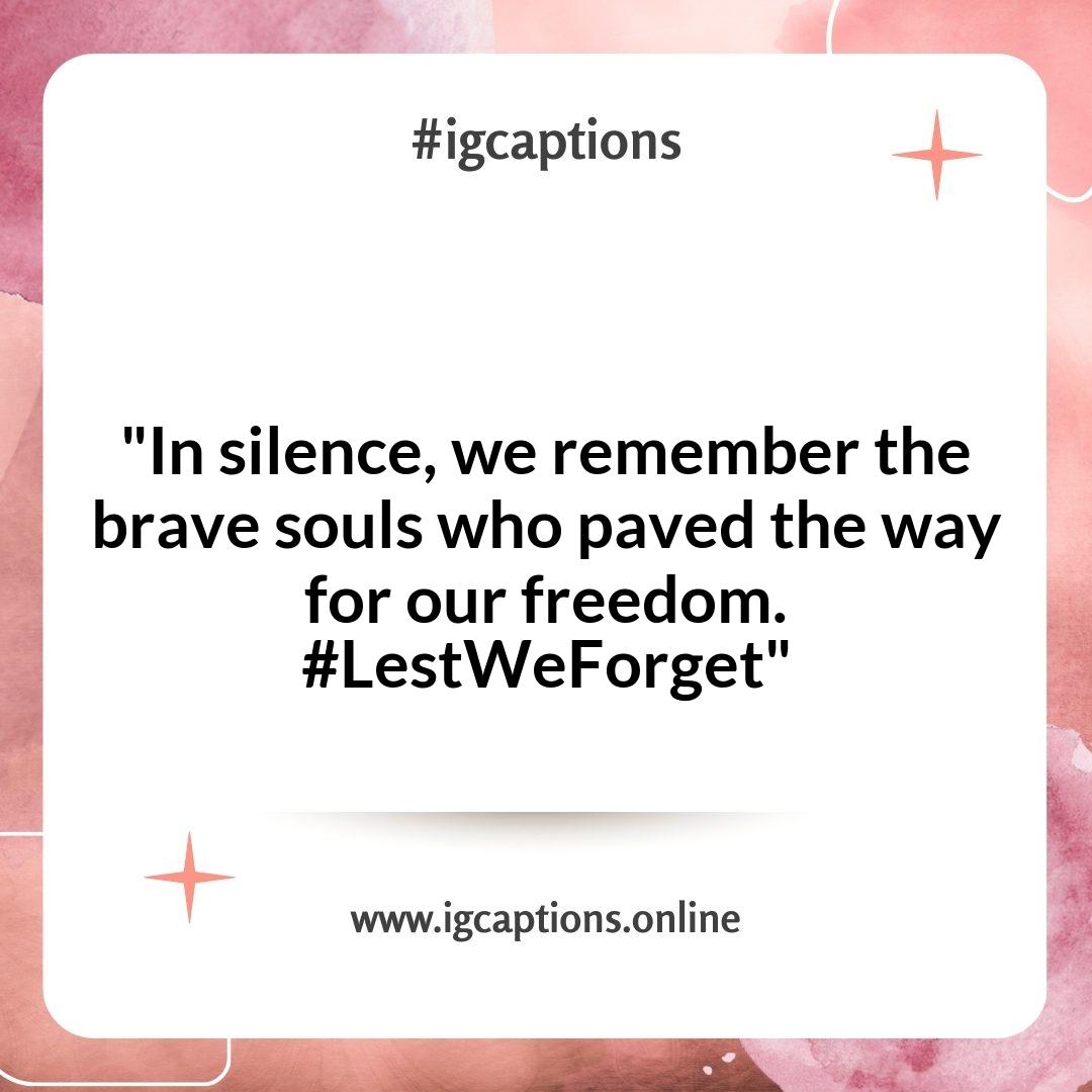 Poetic Remembrance Day Instagram Captions for a Touch of Elegance Poetic Remembrance Day Instagram Captions for a Touch of Elegance