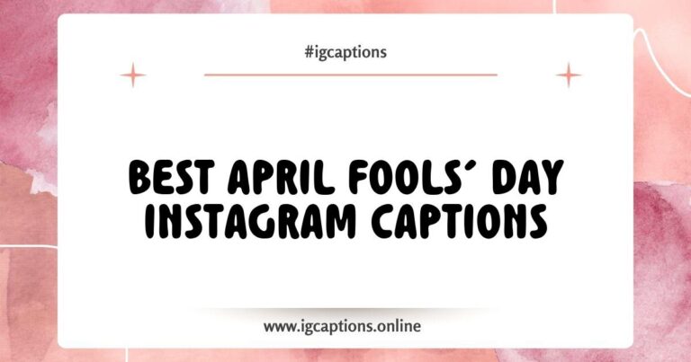 Creative April Fools' Day Instagram captions featuring playful pranks, witty jokes, and humorous quotes to engage followers. Perfect for sharing laughter and fun on social media, these captions enhance your April Fools' Day posts.