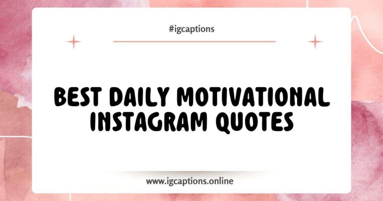 Daily motivational Instagram quotes displayed on a vibrant background, featuring inspiring phrases like 'Believe in yourself' and 'Embrace the day with positivity.' This image captures the essence of uplifting social media content designed to motivate and encourage followers on Instagram.