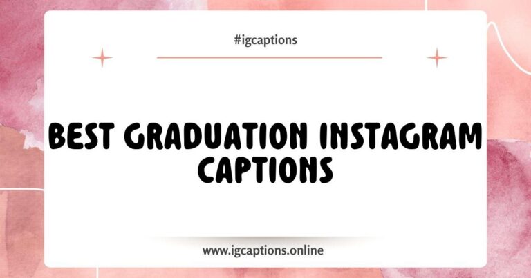 Creative Graduation Instagram Captions displayed on a graduation cap, featuring phrases like 'The tassel was worth the hassle,' 'Cheers to the future,' and 'I did it!'. Perfect for celebrating achievements and sharing memorable moments on social media.