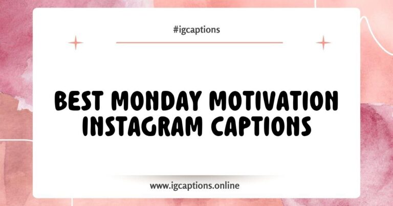 An aesthetically pleasing flat lay featuring a notepad with inspiring Monday motivation Instagram captions, a cup of coffee, and a plant. The captions highlight positivity and productivity, perfect for starting the week with enthusiasm, such as 'New week, new goals!' and 'Make today amazing!' showcasing ideas for engaging