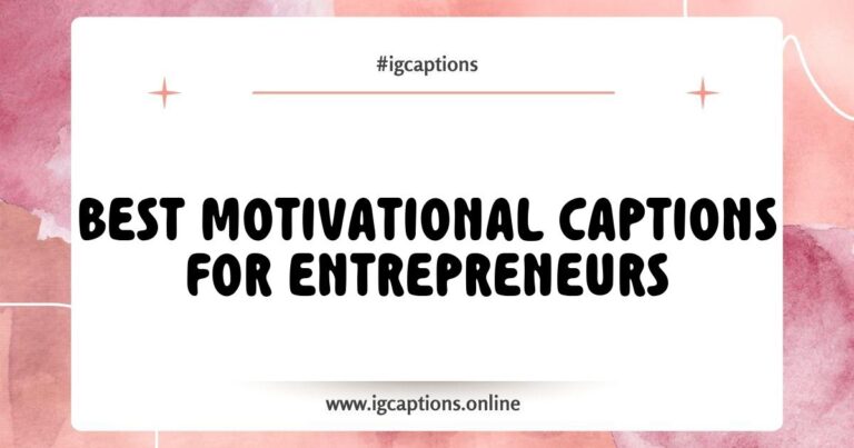 Image showcasing a vibrant workspace with a motivational quote on a wall, featuring popular Instagram captions for entrepreneurs like 'Dream big, work hard' and 'Success is a journey, not a destination.' This inspiring scene captures the essence of entrepreneurial spirit and determination.